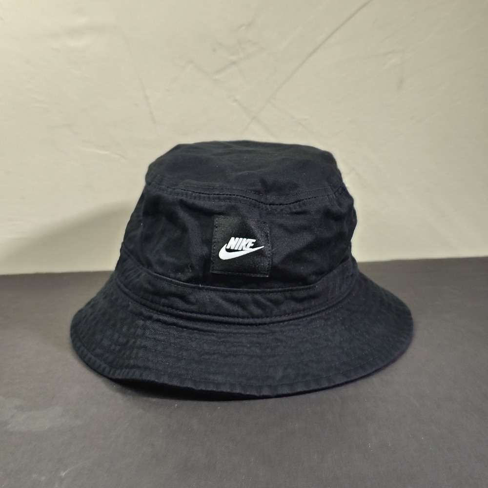 Nike Bucket Hat Black L/XL Futura Cotton CK5324-010 Streetwear Sun Hat